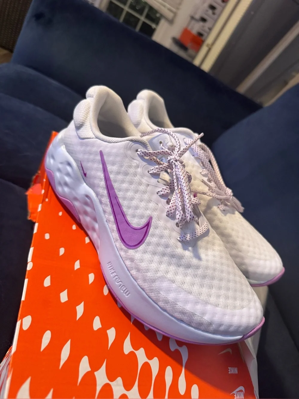 Nike Renew Ride 3 'White Rush Fuchsia' DC8184-102